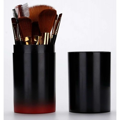 wholesale best 12 pcs colorful makeup brush set professional makeup brush with bucket