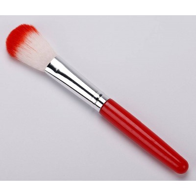 High Grade Beauty Cosmetic 7pcs Synthetic Hair Eyeshadow Red Makeup Brushes Sets