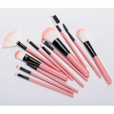 12pcs Top Quality Cosmetic Brush Sets Cylinder Makeup Brush Holder Beauty Needs Makeup Brush Set